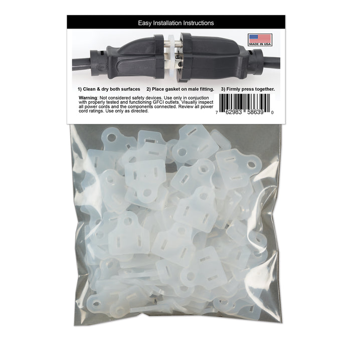 Weatherproof Gaskets - 100 Pack