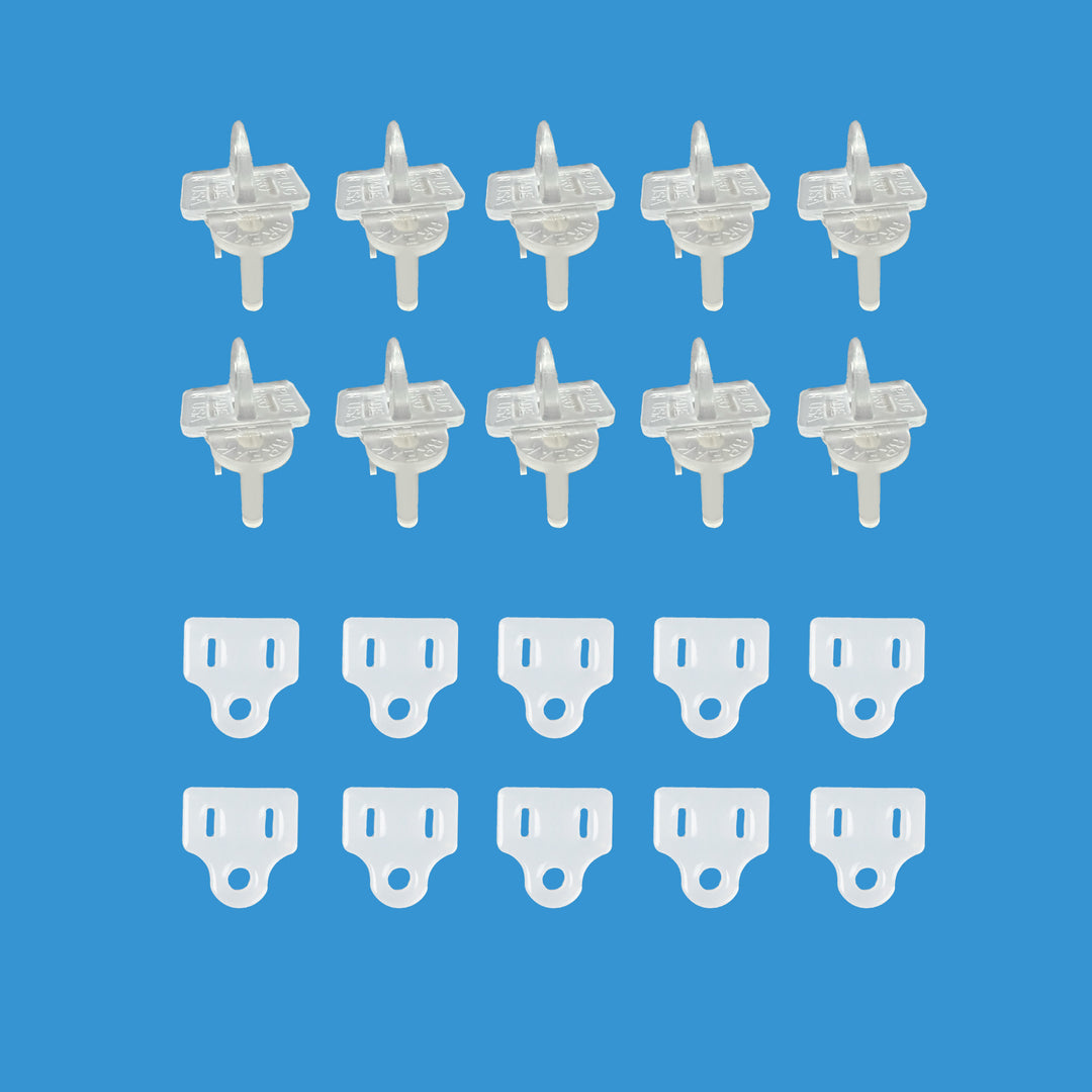 Weatherproof Gaskets & Plug Covers - 10 Pack