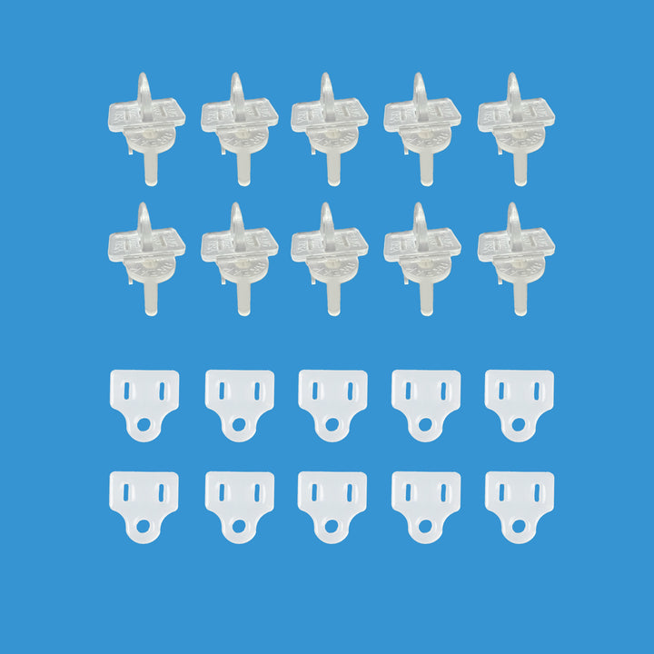 Weatherproof Gaskets & Plug Covers - 10 Pack