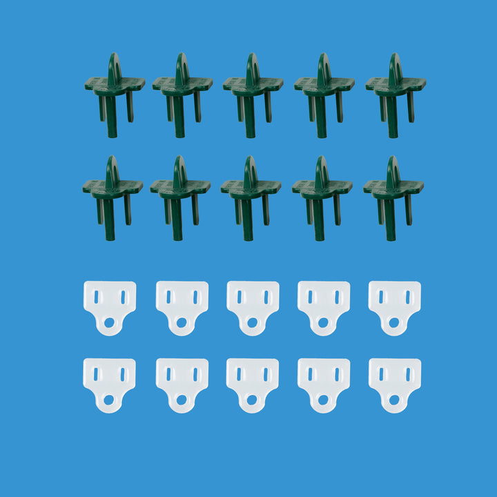 Weatherproof Gaskets & Plug Covers - 10 Pack