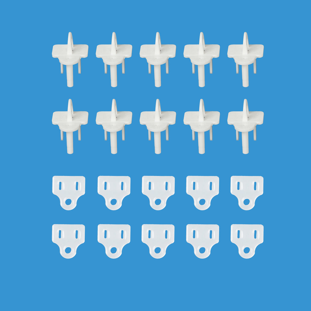 Weatherproof Gaskets & Plug Covers - 10 Pack