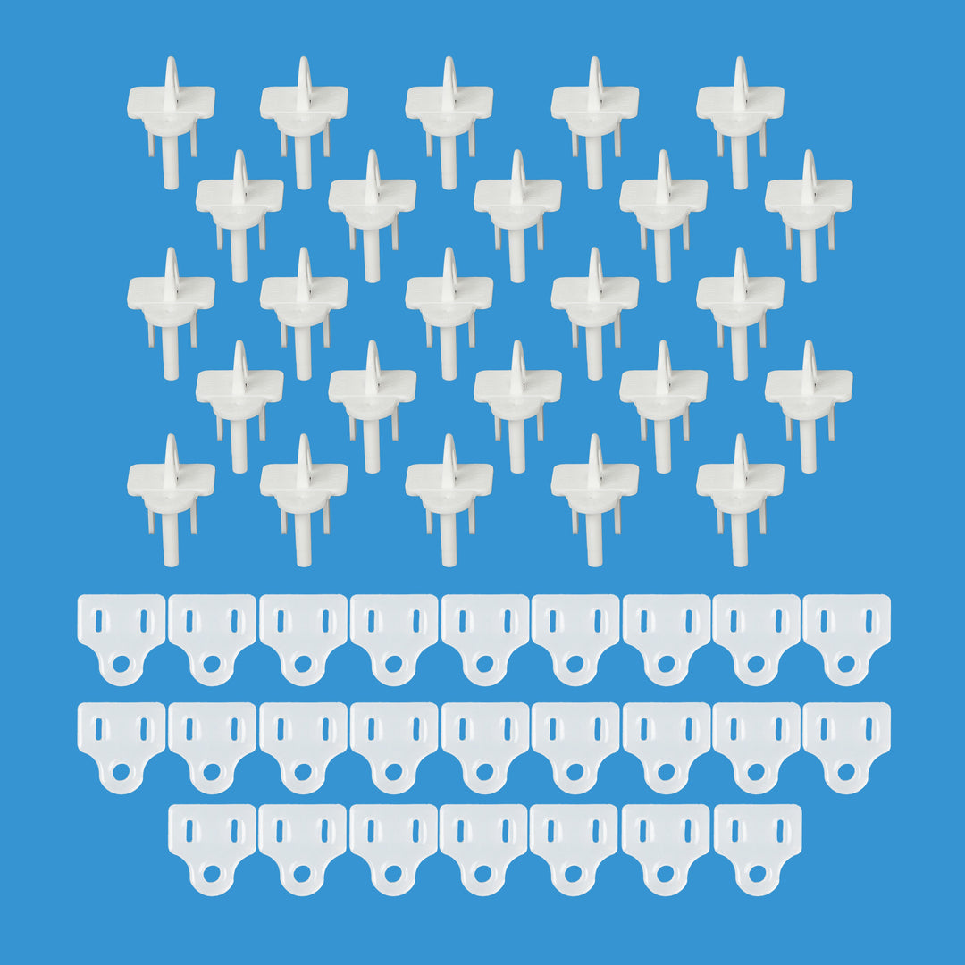 Weatherproof Gaskets & Plug Covers - 25 Pack