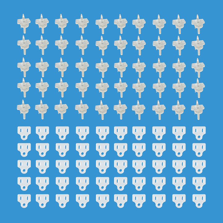 Weatherproof Gaskets & Plug Covers - 50 Pack