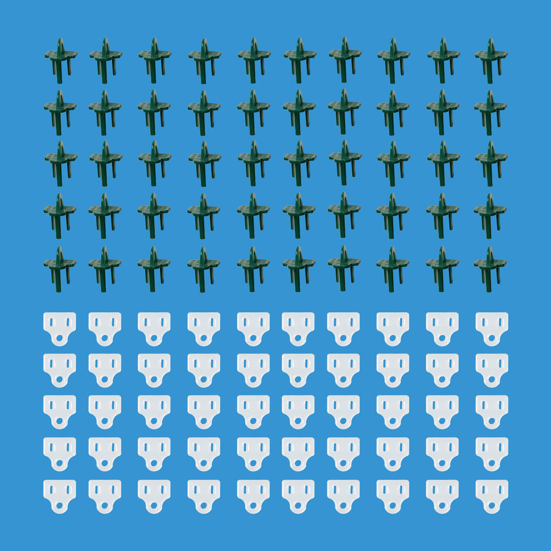 Weatherproof Gaskets & Plug Covers - 50 Pack