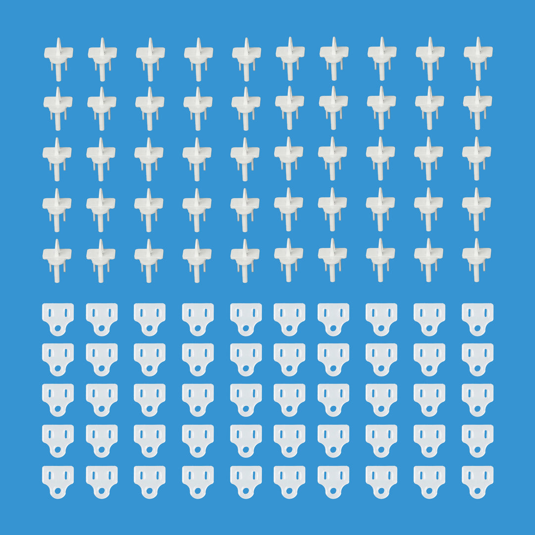 Weatherproof Gaskets & Plug Covers - 50 Pack